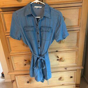 Blue Romper Shorts Size Medium
